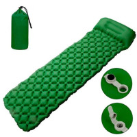 Килимок NATUREHIKE Green надувний FC-10 NH19Z001-P 65 мм 6927595735350