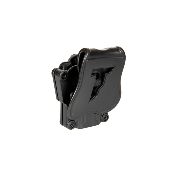 Кобура Cytac Black пластикова універсальна Compact під ліву руку CY-UHCL