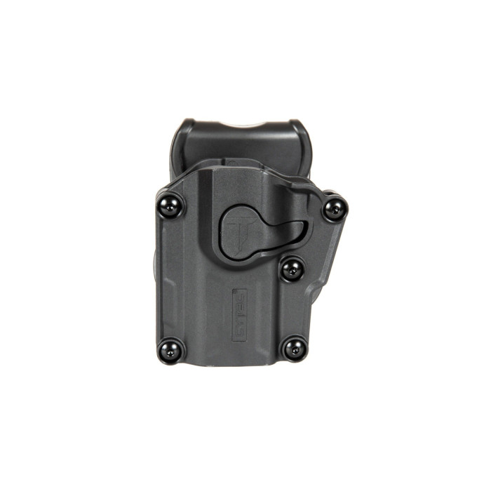 Кобура Cytac Black пластикова універсальна Compact під ліву руку CY-UHCL