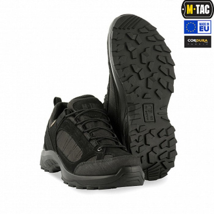 M-Tac кросівки тактичні демісезонні Black 36