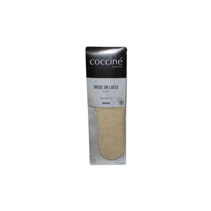 Устілки Coccine 34-41 зимові, тришарові POLAR ON LATEX  0376