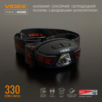 Ліхтар VIDEX налобний світодіодний 330Lm 5000K VLF-H015