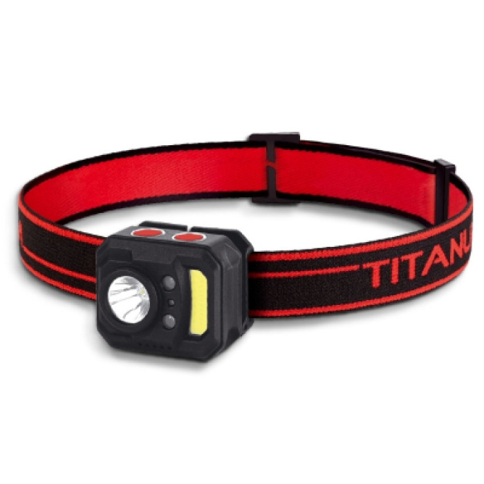 Ліхтар TITANUM Black LED налобний 250 Lm 6500K TLF-H05