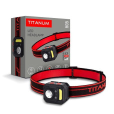 Ліхтар TITANUM Black LED налобний 250 Lm 6500K TLF-H05