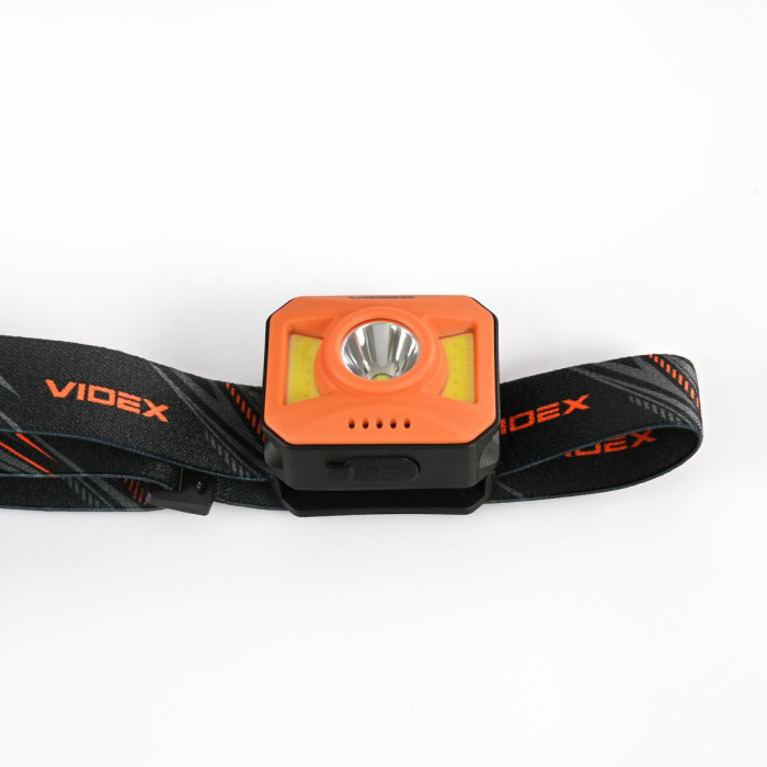 Ліхтар VIDEX налобний LED 400Lm 5000K VLF-H085-OR