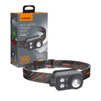 Ліхтар VIDEX налобний світлодіодний 500Lm 5000K VLF-H046Z