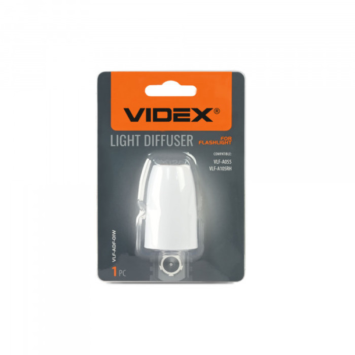 Дифузор VIDEX розсіювач світла LED до ліхтарика VLF-ADF-01W