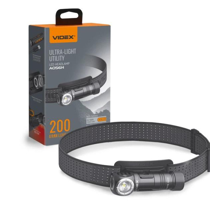 Ліхтар VIDEX LED портативний 200Lm 5000K VLF-A056H