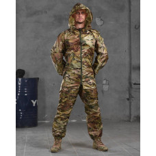Дощовик Makinntosh White Multicam Onesize щільність 70 г/м2 (Пончо)