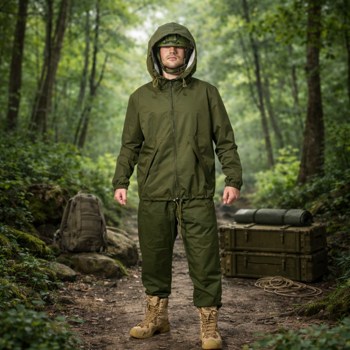Дощовик Makinntosh White Multicam Onesize щільність 70 г/м2 (Пончо)
