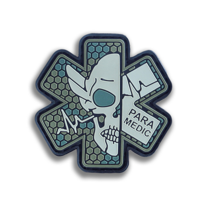 M-Tac нашивка Paramedic Black