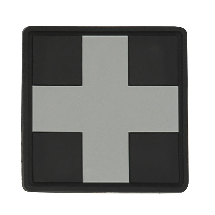 Нашивка Medic Cross Square PVC Coyote