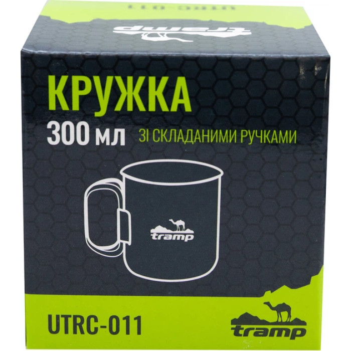 Кружка TRAMP Grey зі складними ручками 300 мл  UTRC-011