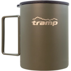 Термокружка TRAMP Olive 400 мл зі складними ручками та поїлкою UTRC-137