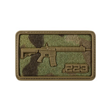 M-Tac нашивка AR-15 Velcro/PVC Multicam