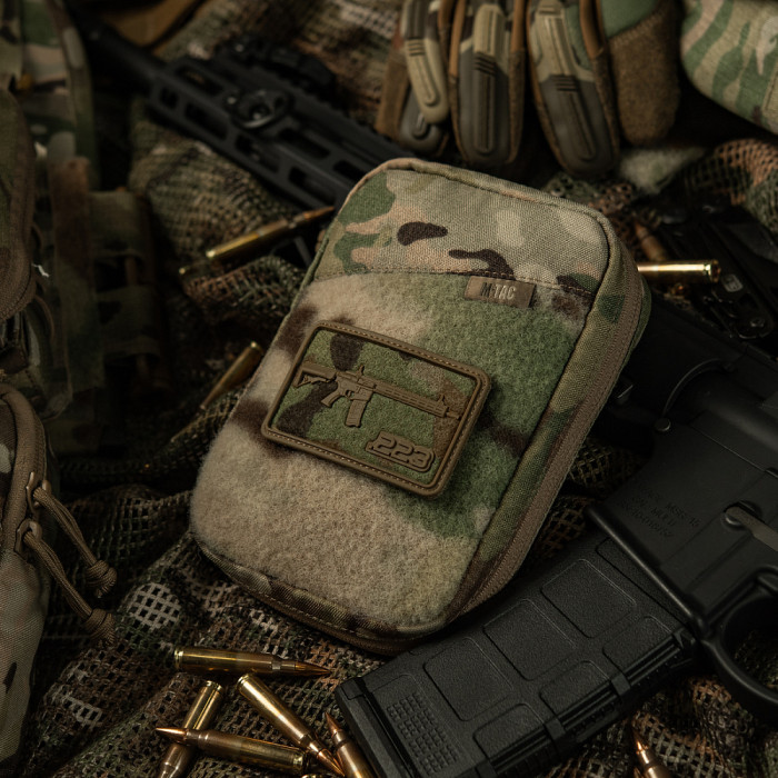 M-Tac нашивка AR-15 Velcro/PVC Multicam