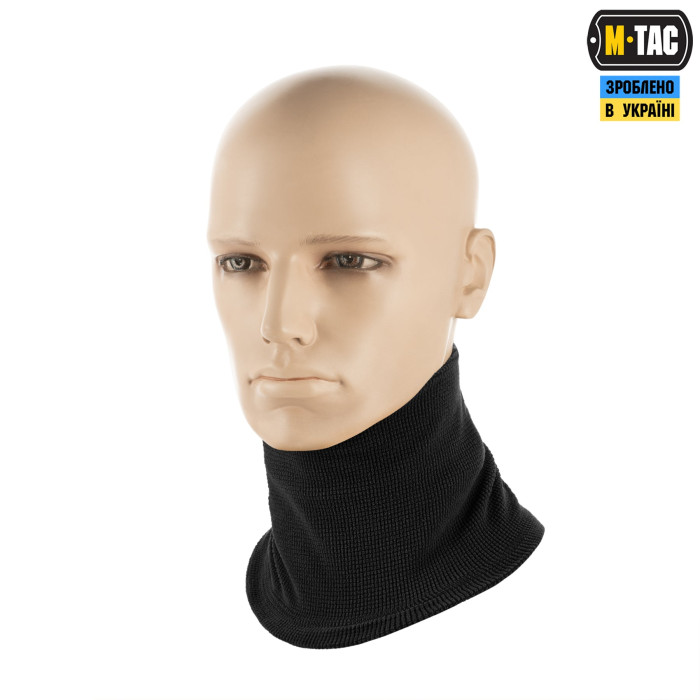 M-Tac шарф-труба мікрофліс ріп-стоп Black S/M