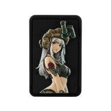 Нашивка Tactical girl rose PVC