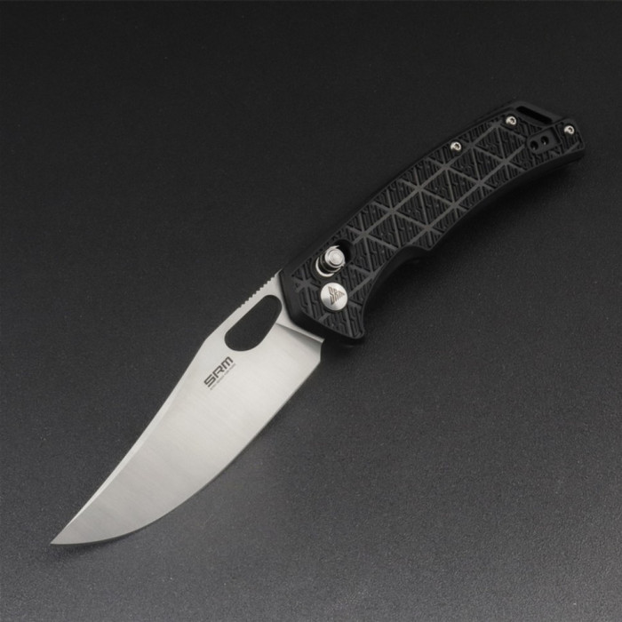 Ніж SRM Black складний RETRIEVER 9201
