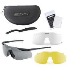 Окуляри ESS ICE Black  захисні NARO 3LS KIT 740-0017