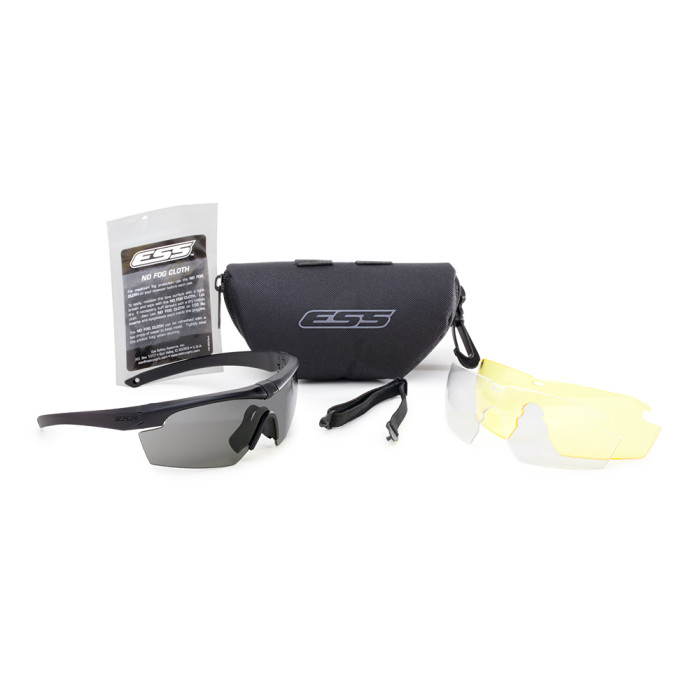 Окуляри ESS Black захисні стрілецькі Crosshair 2LS KIT EE9014-04
