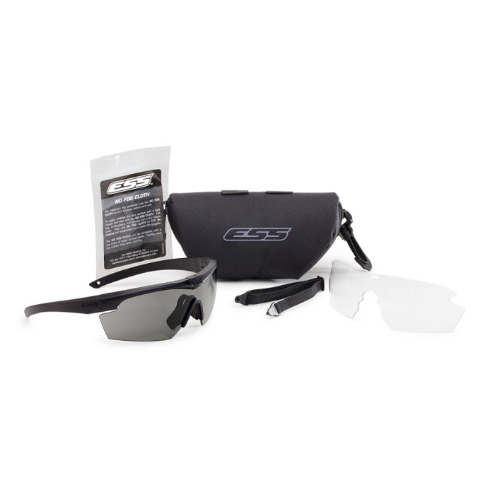 Окуляри ESS Black захисні стрілецькі Crosshair 2LS KIT EE9014-04