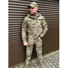 Штани тактичні з вставними наколінниками “YEVHEV” Gen-3 мультикам XL