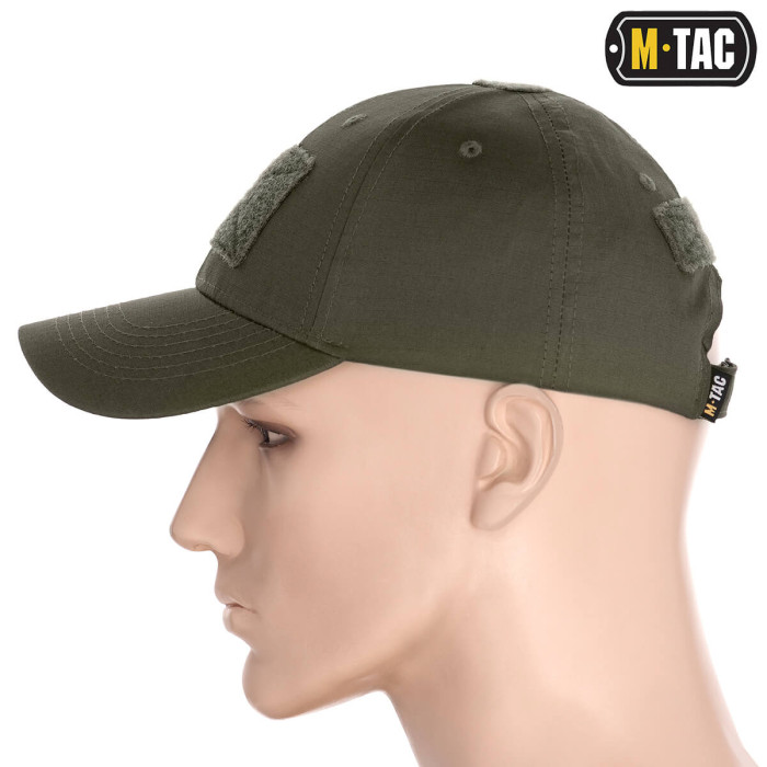 M-Tac бейсболка з липучкою Flex ріп-стоп Army Olive S/M