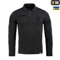 M-Tac поло тактичне довгий рукав 65/35 Black S