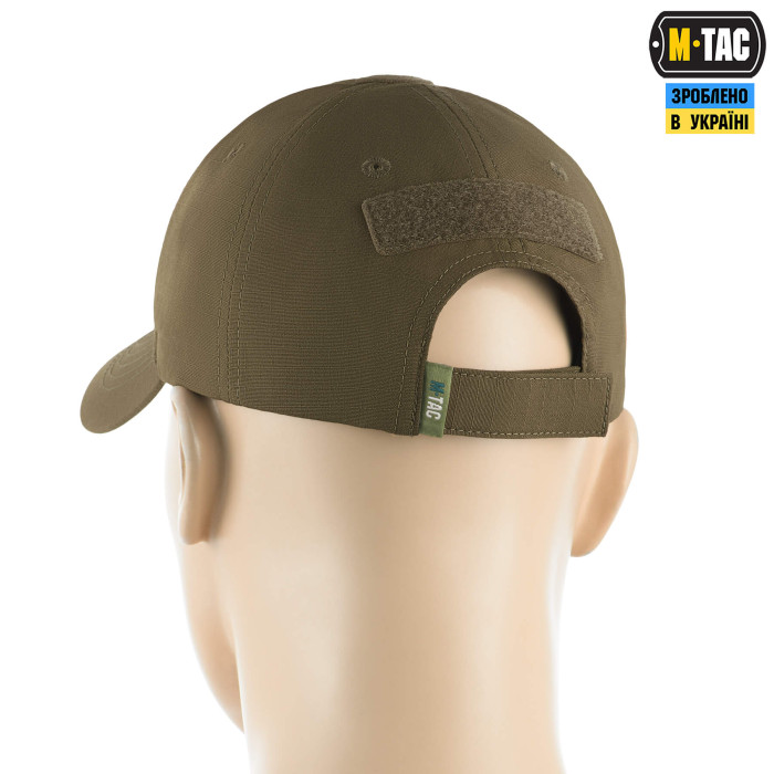M-Tac бейсболка тактична Elite Flex ріп-стоп Dark Olive XS