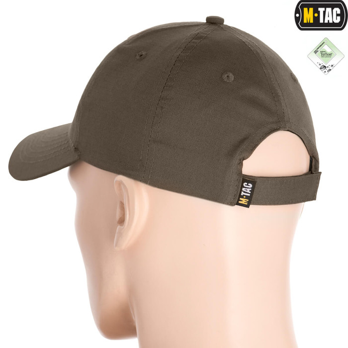 M-Tac бейсболка Flex ріп-стоп Dark Olive S/M