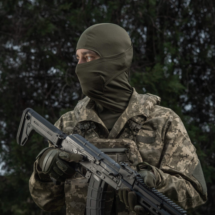 M-Tac балаклава-ніндзя потовідвідна Polartec Army Olive S
