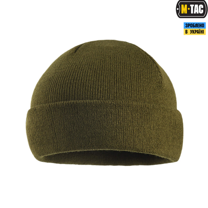 M-Tac шапка тонка в'язка 100% акрил Dark Olive S/M