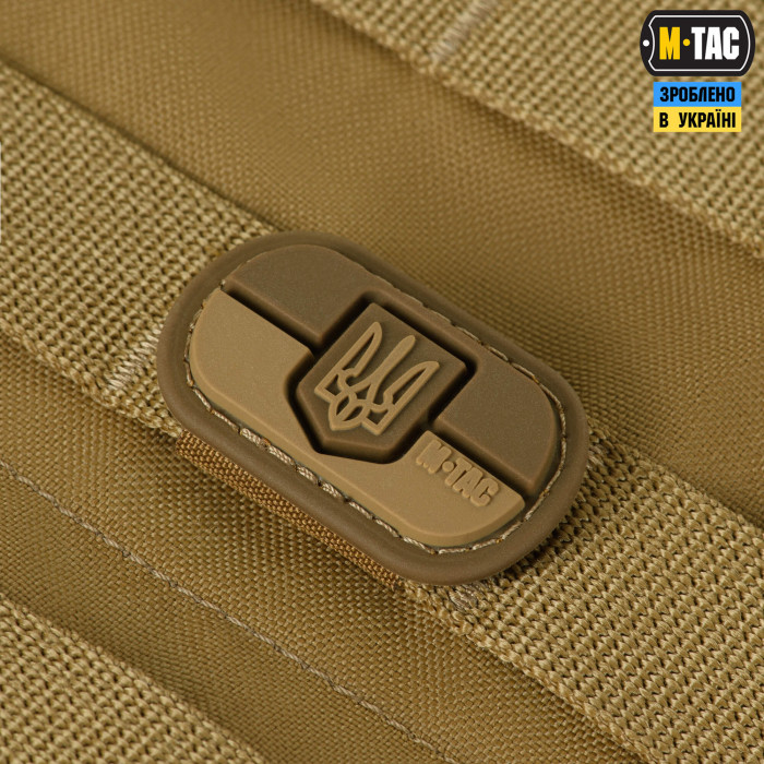 M-Tac MOLLE Patch Прапор України з гербом PVC Coyote