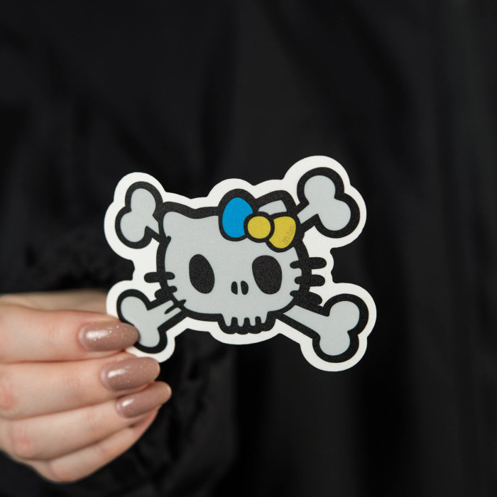 M-Tac наклейка Hello Kitty Reflective Black