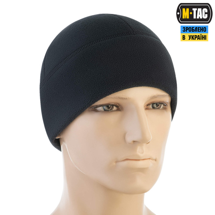 M-Tac шапка Watch Cap Elite фліс (320г/м2) Dark Navy Blue XL