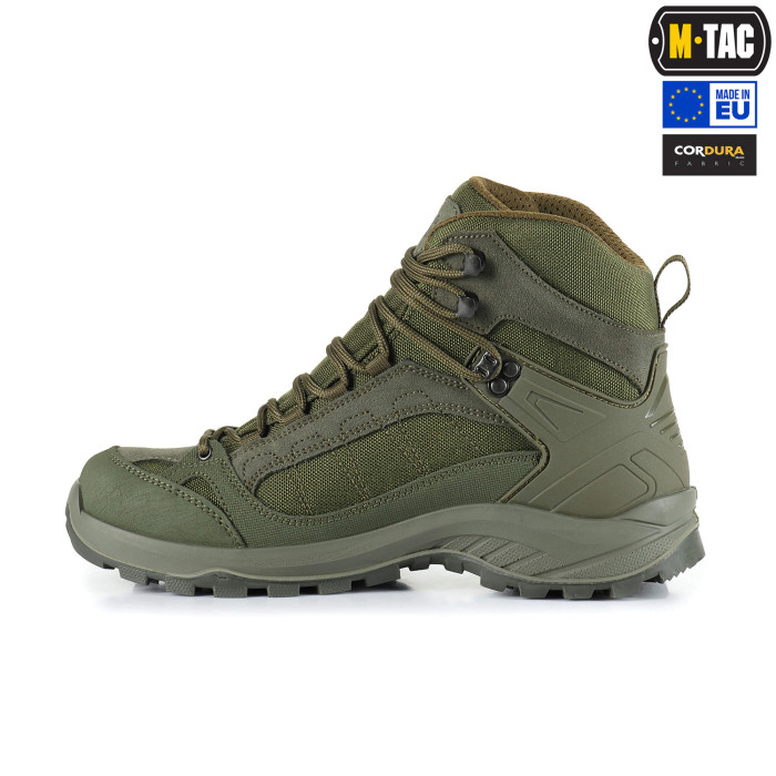 M-Tac черевики тактичні демісезонні Ranger Green 36