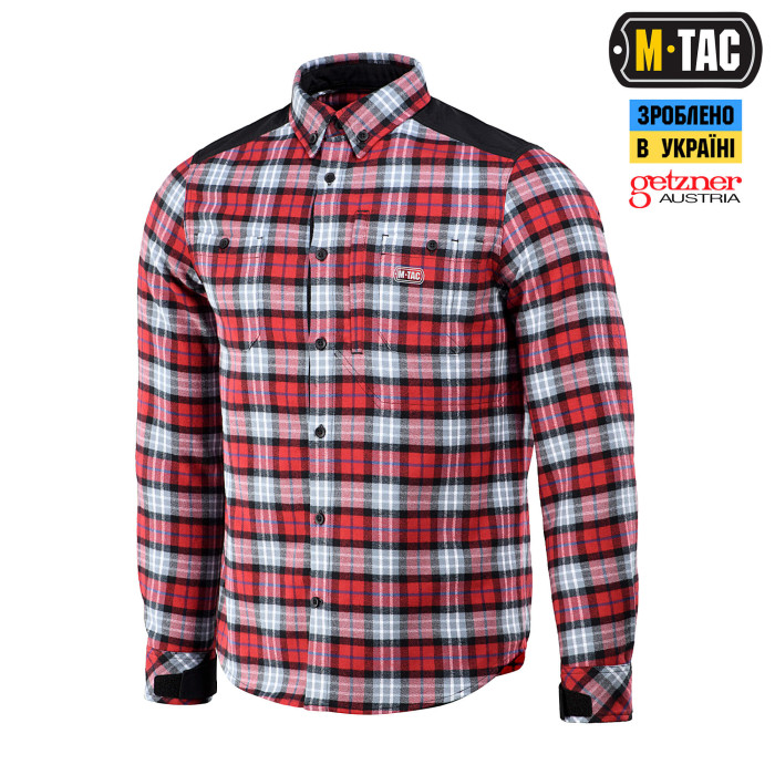 M-Tac сорочка Redneck Cotton Shirt Red M/L