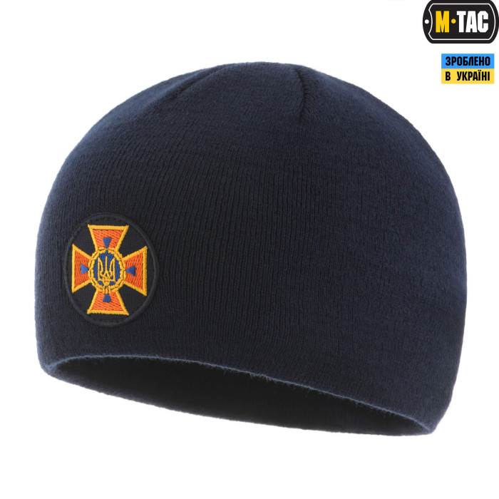 M-Tac шапка ДСНС тонка в'язка 100% акрил Dark Navy Blue S/M