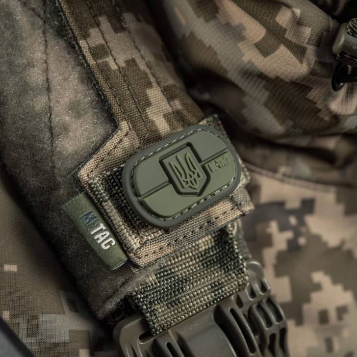 M-Tac MOLLE Patch Прапор України з гербом PVC Ranger Green
