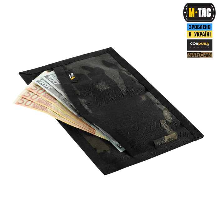 M-Tac гаманець Tactical Wallet Elite Multicam Black