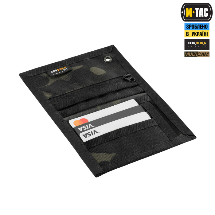 M-Tac гаманець Tactical Wallet Elite Multicam Black