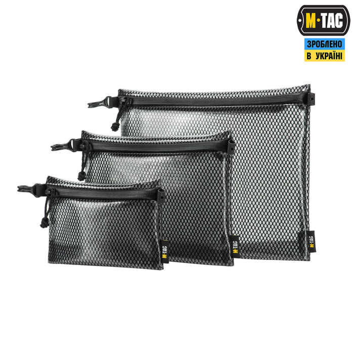 M-Tac комплект органайзерів Zip Pocket Set Elite Black