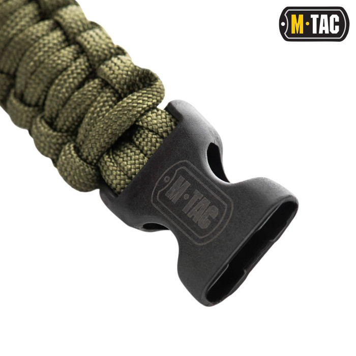M-Tac браслет паракорд Black M