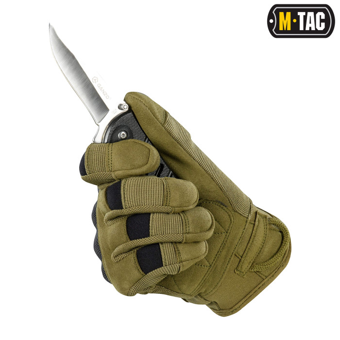 M-Tac рукавички Assault Tactical Mk.6 Olive L