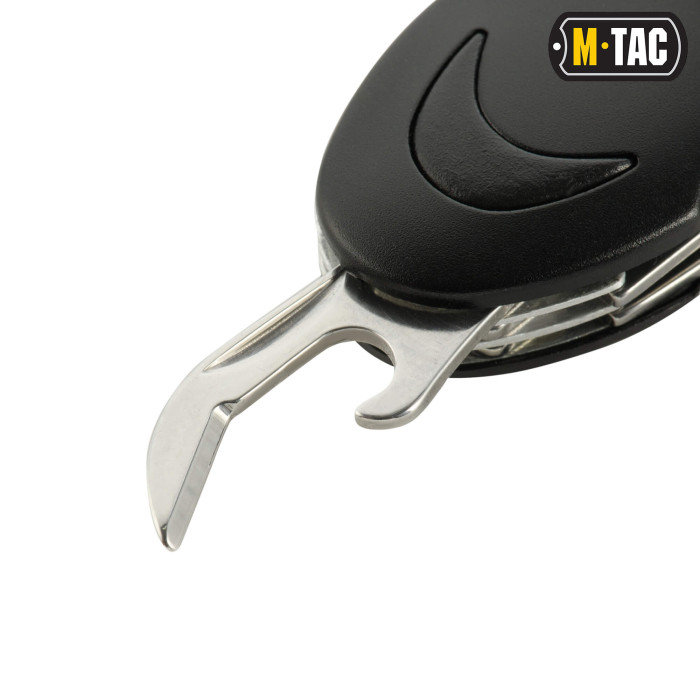 M-Tac ніж складний малий (7 інструм.) Type 2 Steel/Black