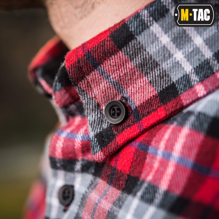 M-Tac сорочка Redneck Cotton Shirt Red M/L