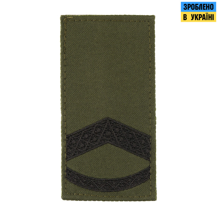 M-Tac погон МО Прапорщик на липучці олива