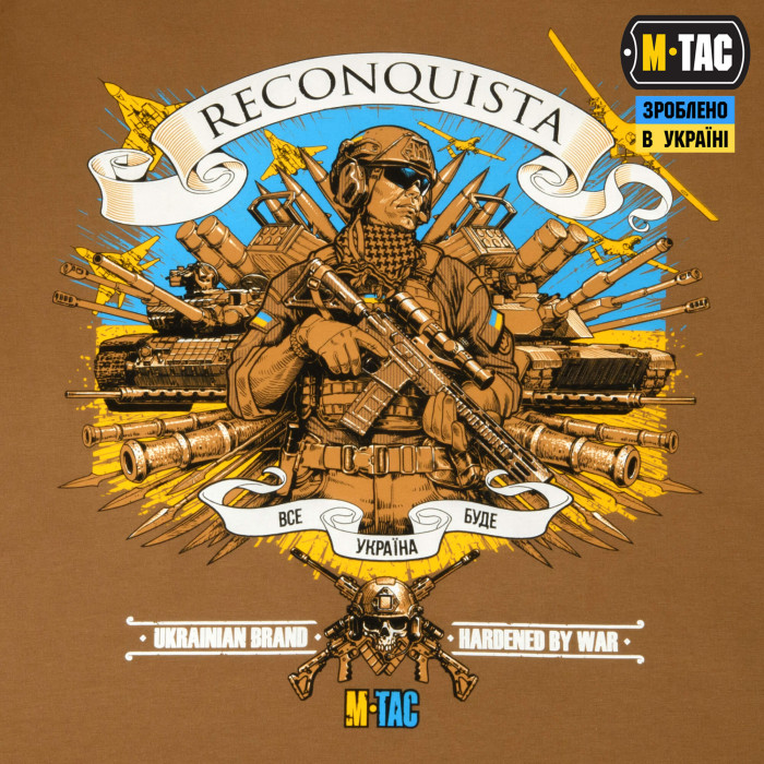 M-Tac футболка Reconquista Coyote Brown 2XL