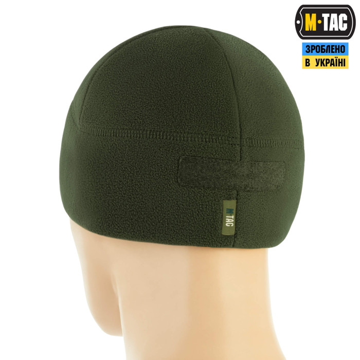 M-Tac шапка Watch Cap Elite фліс (320г/м2) з липучкою Army Olive L